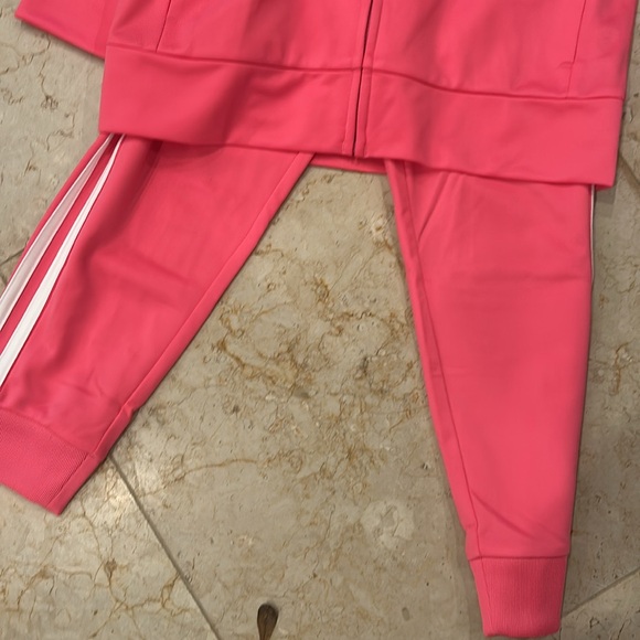 Adidas tracksuit size 6 pink - Picture 3 of 7
